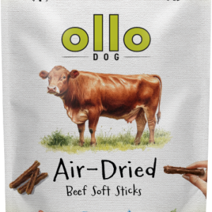 Ollo Air-Dried Beef Soft Sticks - przysmaki dla psa z Wołowiny - 80g