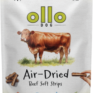 Ollo Air-Dried Beef Strips - przysmaki dla psa z Wołowiny - 80g