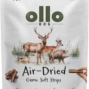 Ollo Air-Dried Game Strips - przysmaki dla psa z dziczyzny - 80g