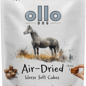 Ollo Air-Dried Horse Soft Cubes - przysmaki dla psa z Koniny - 80g