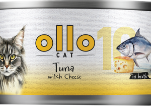 Ollo  Cat nr 10 Tuńczyk z Serem - karma mokra dla kota - 70g