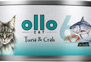 Ollo Cat nr 6 Tuńczyk i Krab – karma mokra dla kota - 70g