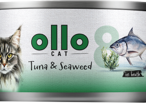 Ollo Cat nr 8 Tuńczyk i Wodorosty - karma mokra dla kota - 70g